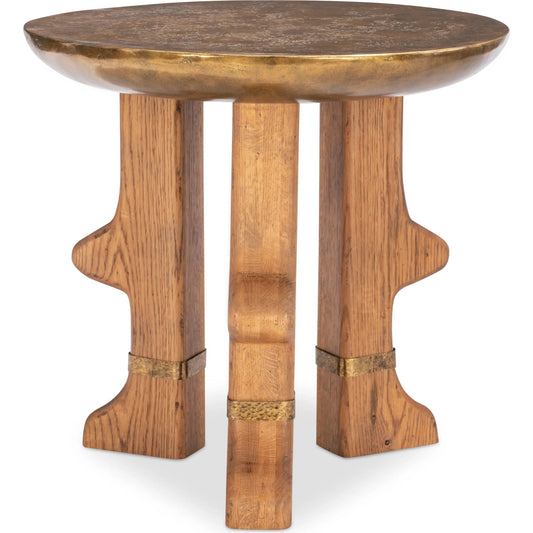 Porridge Side Table by Maitland-Smith. Made from unique in a unique style.