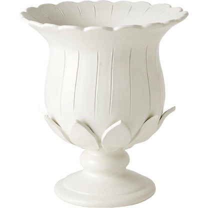 Blossom Vase by Global Views in natural. Made from earthenware in a modern style.