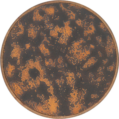 Zulu Drink Table by Maitland-Smith in natural grey oak. Made from unique in a transitional style.