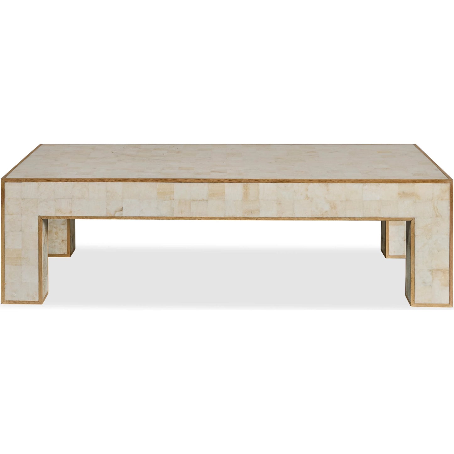 002 SI-2293453 | Additional Silo | Freyja Cocktail Table by Maitland-Smith in crystal stone, light oak. Made from unique in a transitional style.