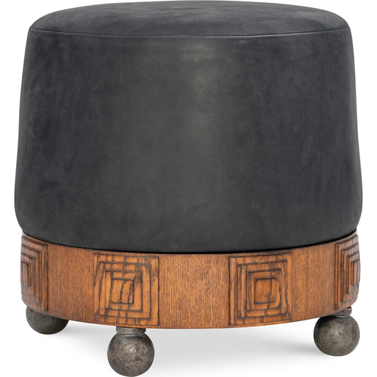 Bongo Ottoman by Maitland-Smith. Made from unique in a unique style.