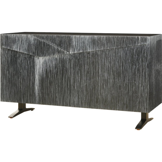 Vide Sideboard by Maitland-Smith in navy blue. Made from unique in a unique style.