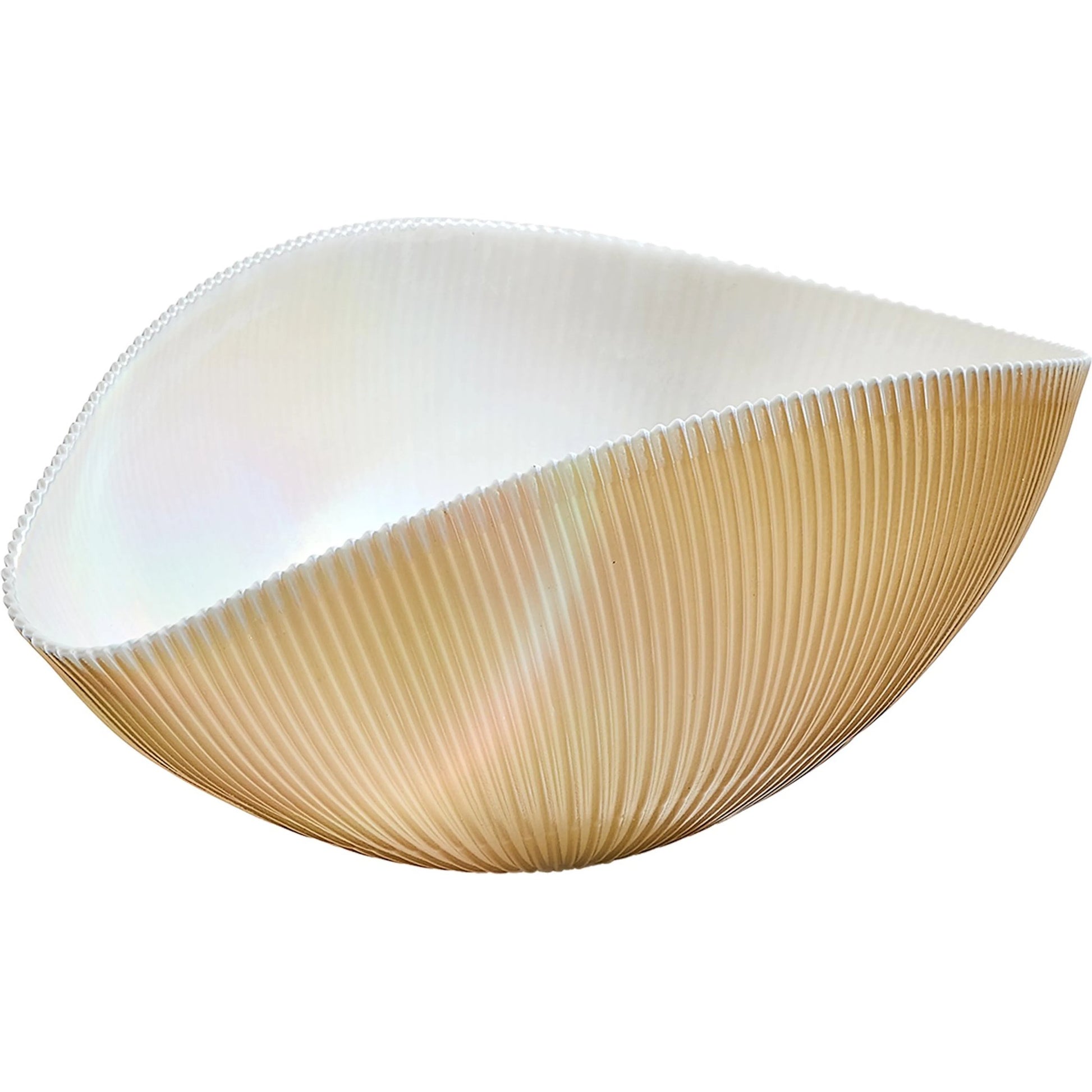 Pleated Bowl by Global Views. Made from unique in a eclectic & global style.