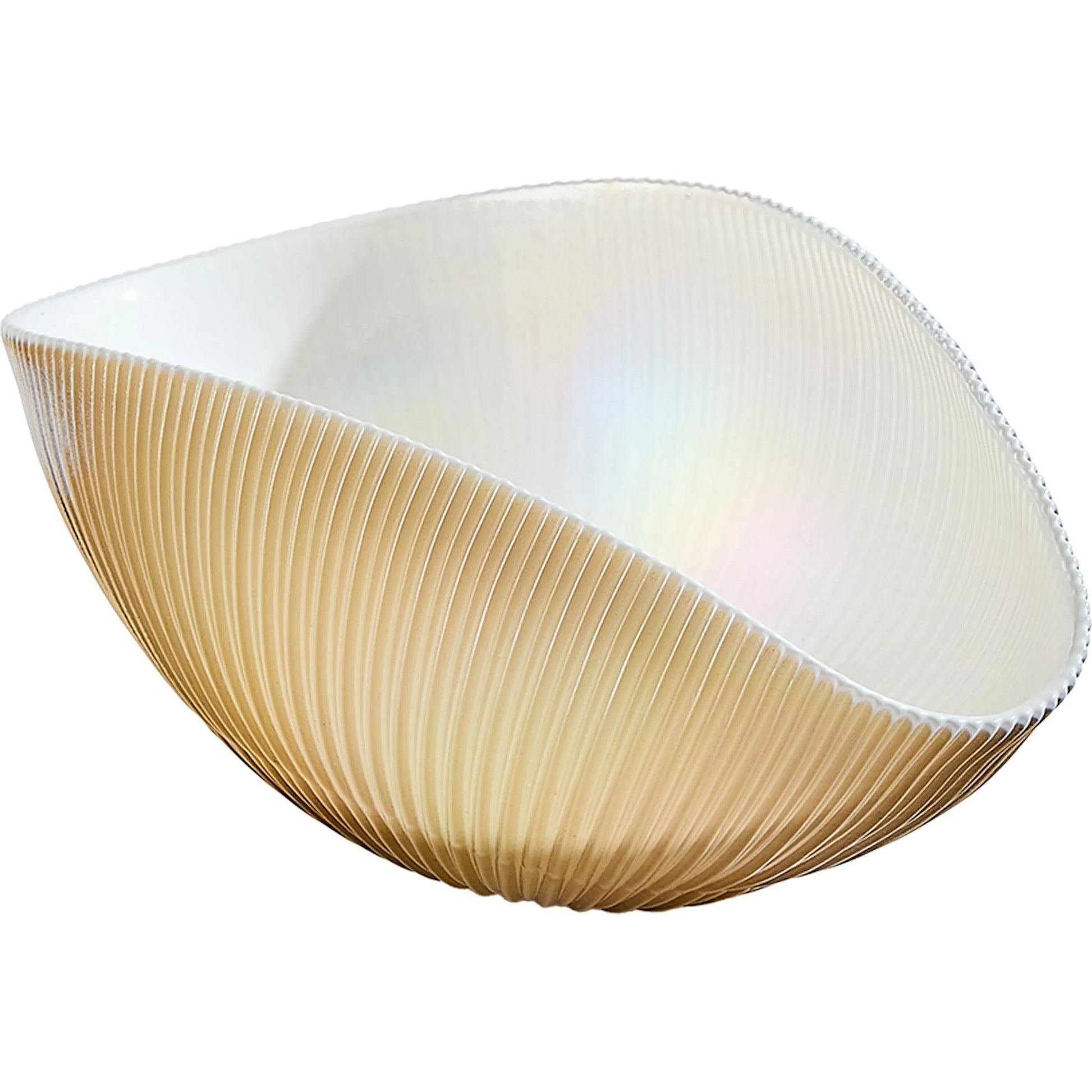 Pleated Bowl by Global Views. Made from unique in a eclectic & global style.