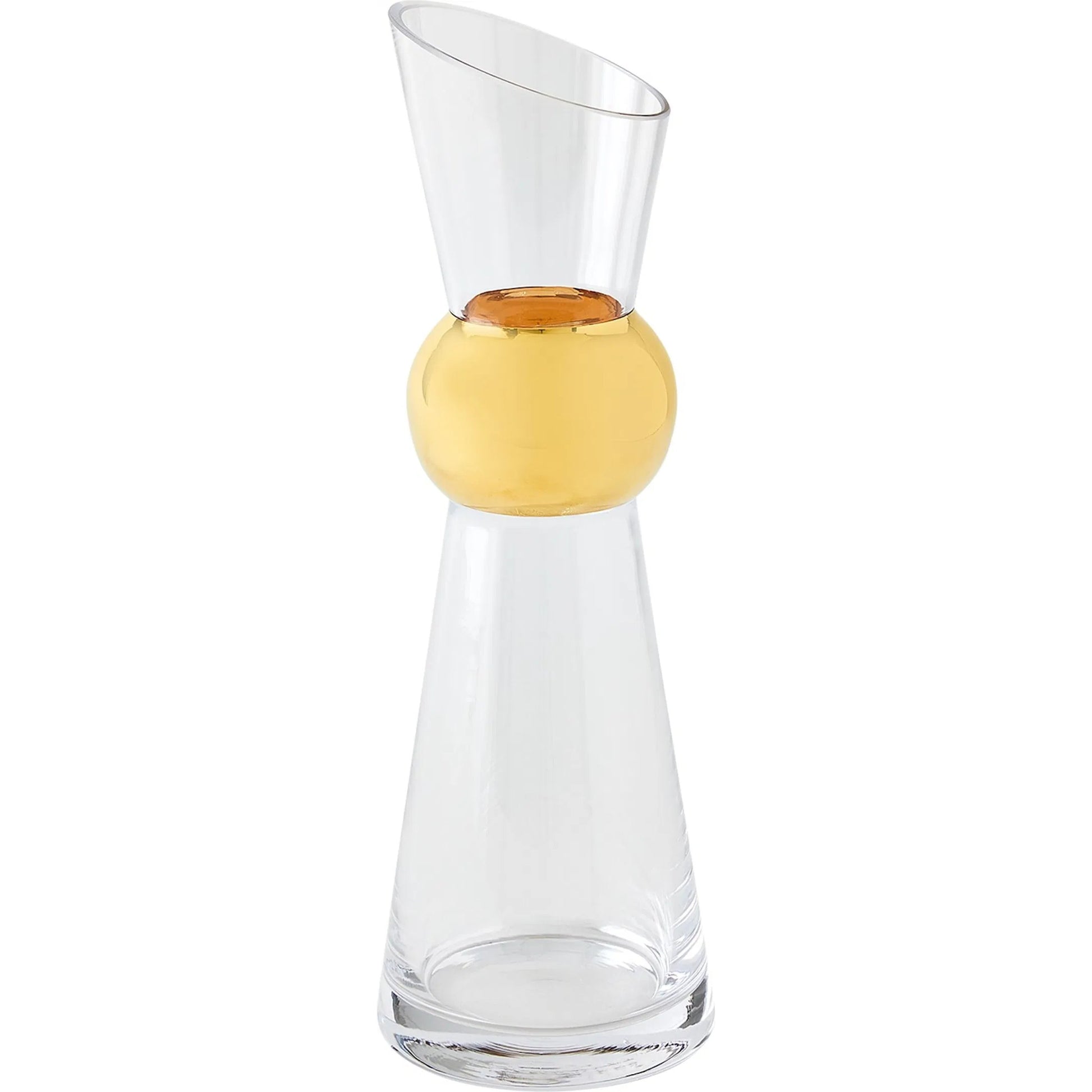 Metallic Orb Carafe by Global Views. Made from art glass in a eclectic & global style.