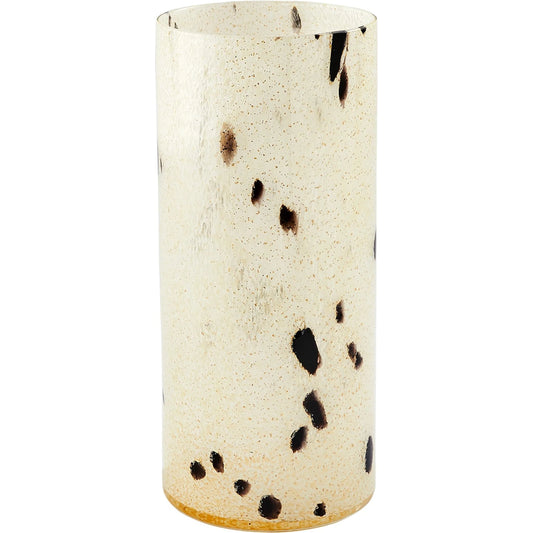 Calico Vase by Global Views in natural. Made from art glass in a modern style.