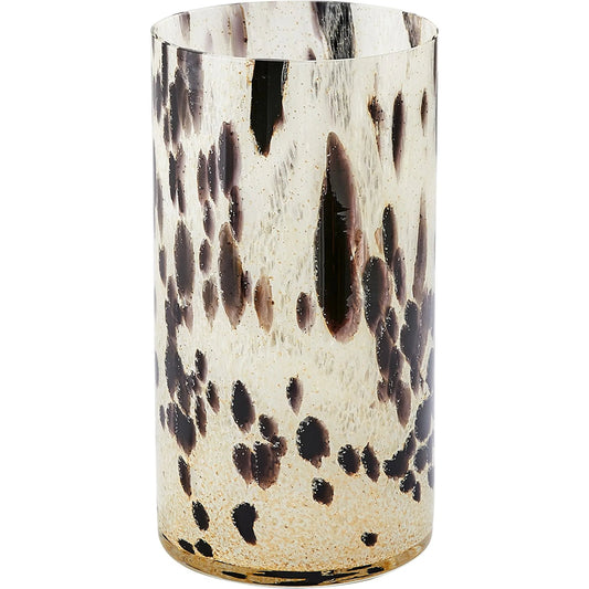 Calico Vase by Global Views in natural. Made from art glass in a modern style.