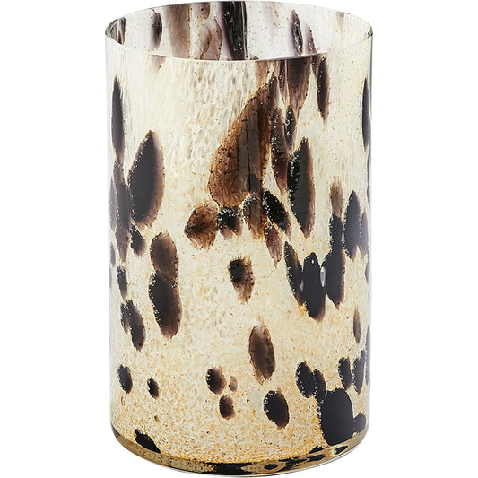 Calico Vase by Global Views in natural. Made from art glass in a modern style.