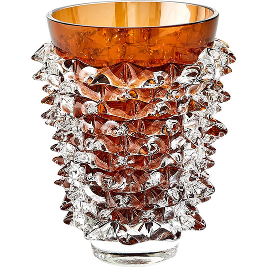 Porcupine Vase by Global Views. Made from glass in a eclectic & global style.
