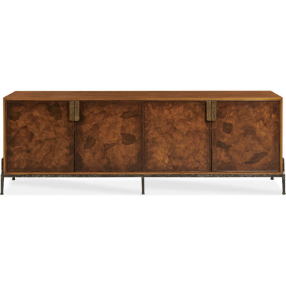 Artemis Credenza by Maitland-Smith in walnut. Made from unique in a unique style.