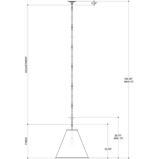 Pierrepont Pendant by Currey and Company. Made from wrought iron in a transitional style.