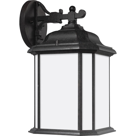 Kent One Light Outdoor Wall Lantern by Visual Comfort & Co.. Made from die cast aluminum in a unique style.