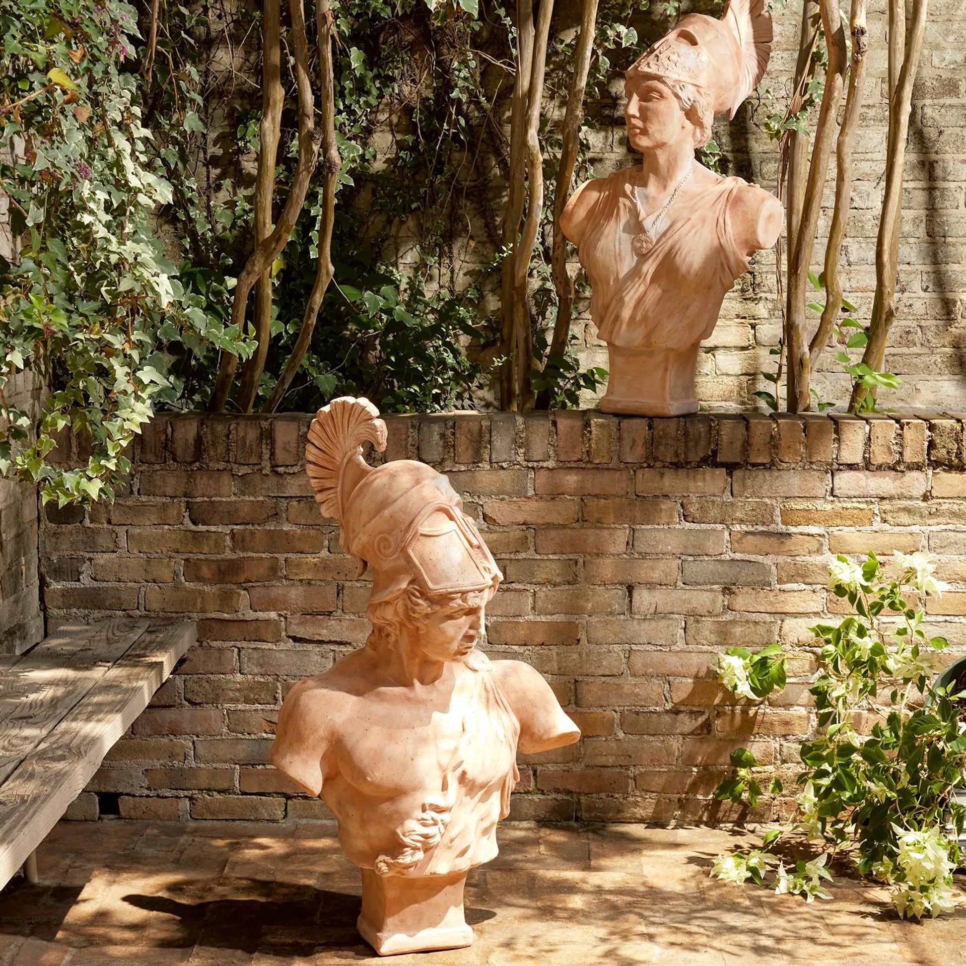Mars Terracotta Sculpture by Global Views in terracotta. Made from unique in a unique style.