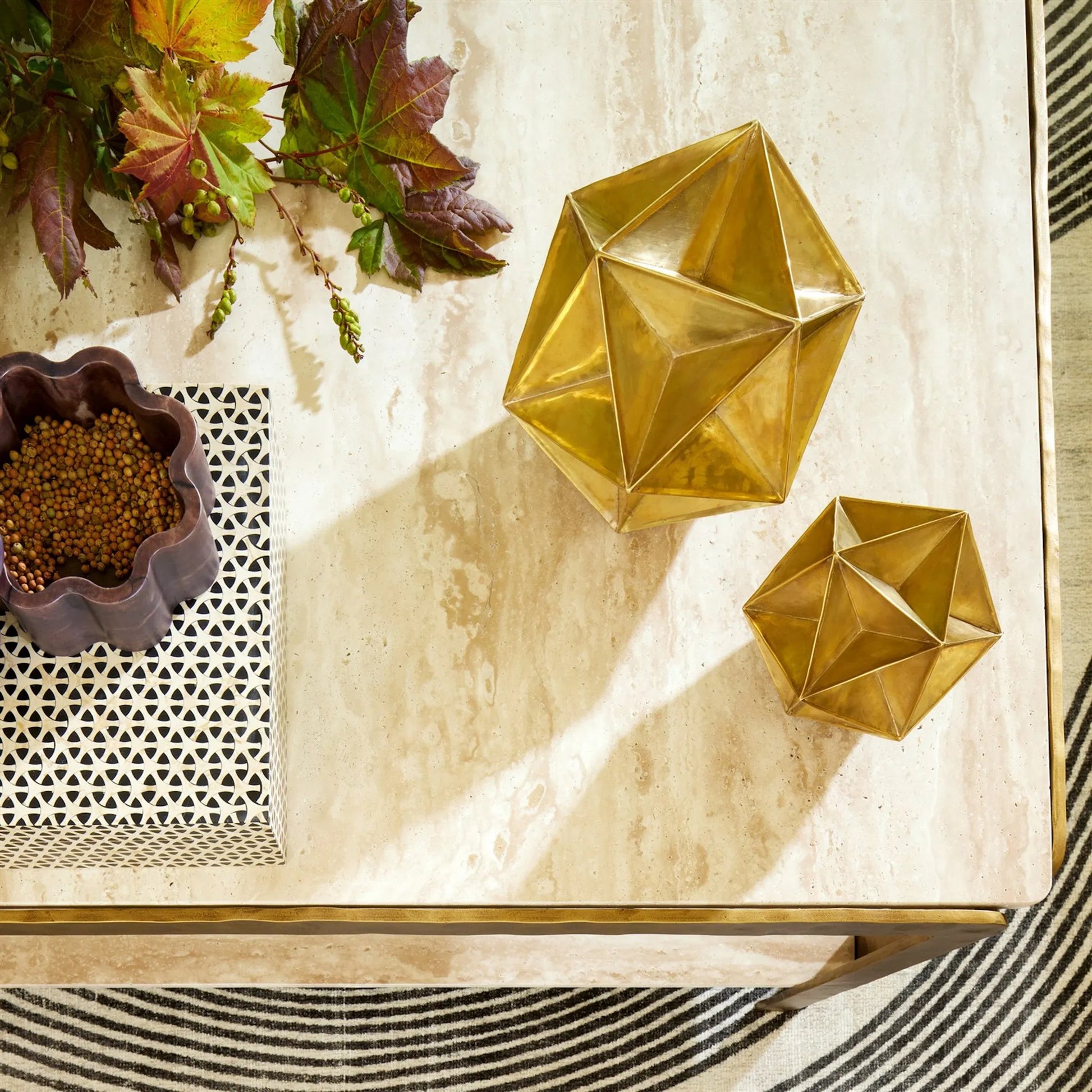 Kraft Pedestal by Global Views in bronze and antique bronze. Made from unique in a eclectic & global style.