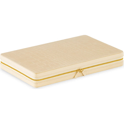 Travel Backgammon Board Cream by Maitland-Smith in cream. Made from unique in a transitional style.