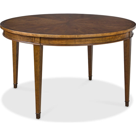 Fletcher Dining Table by Maitland-Smith in oak. Made from unique in a unique style.