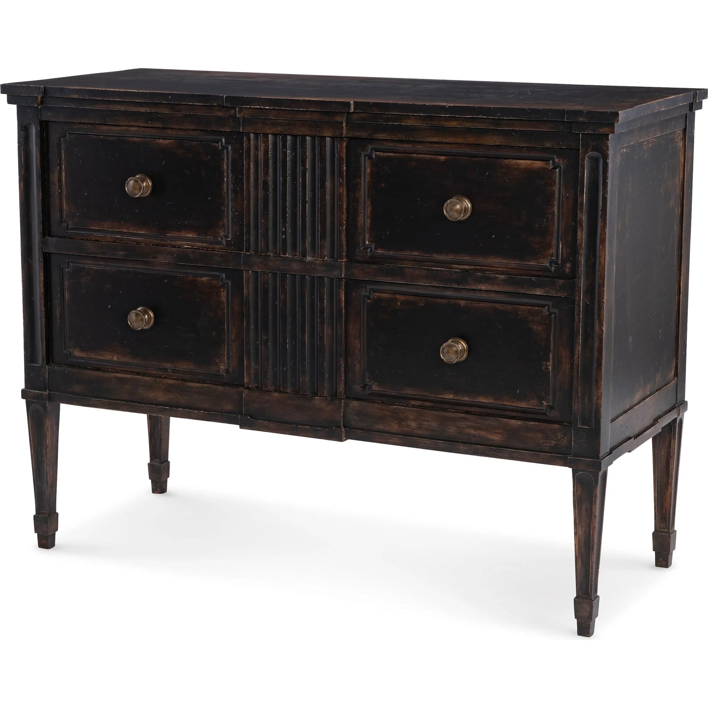 001 SI-2293501 | Primary Silo | Ellis Chest by Maitland-Smith in weathered mahogany. Made from unique in a traditional style.