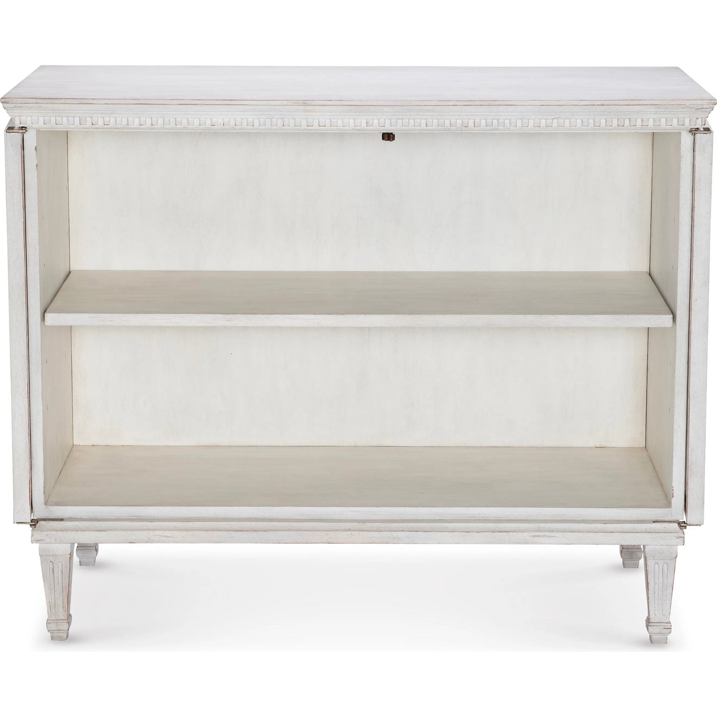 003 SI-2293502 | Additional Silo | Natalie Door Chest by Maitland-Smith in antiqued white. Made from unique in a traditional style.