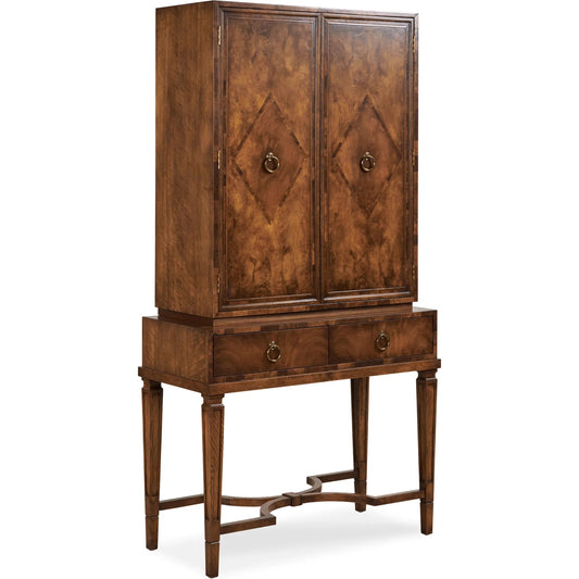 Dallas Bar Cabinet by Maitland-Smith. Made from unique in a unique style.