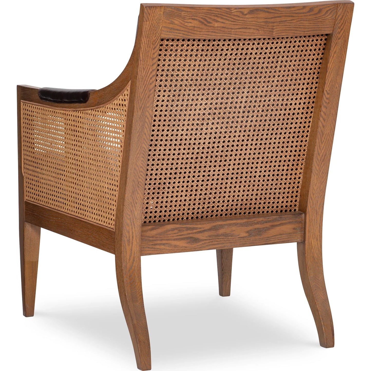 003 SI-2441036 | Additional Silo | Hazel Accent Chair by Maitland-Smith in dark oak. Made from unique in a unique style.