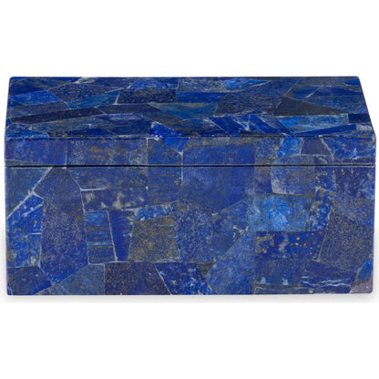 Small Lapis Box by Maitland-Smith. Made from unique in a modern style.