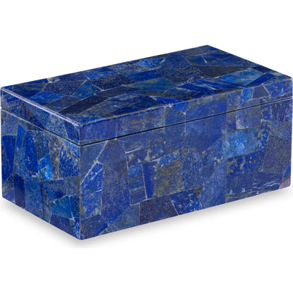 Small Lapis Box by Maitland-Smith. Made from unique in a modern style.