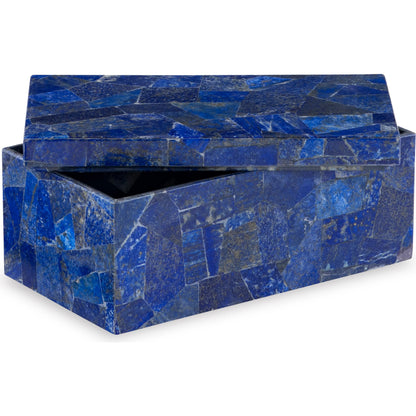 Small Lapis Box by Maitland-Smith. Made from unique in a modern style.
