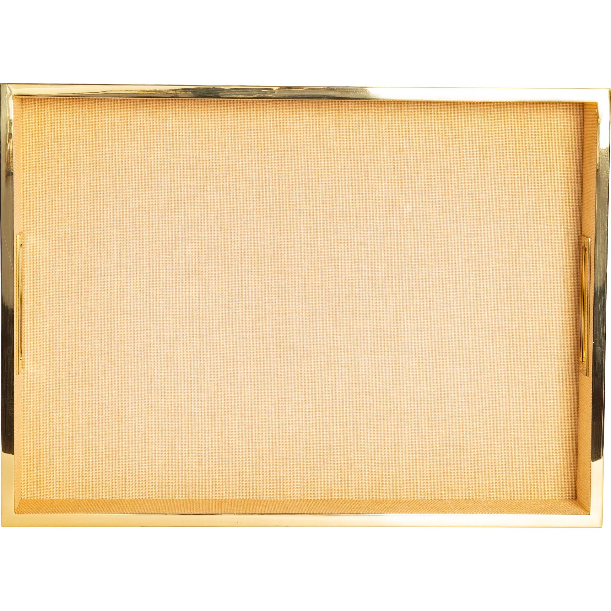Small Raffia Tray by Maitland-Smith in polished. Made from unique in a transitional style.