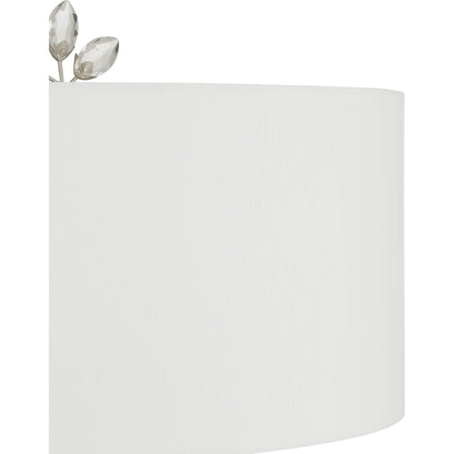 Forget-Me-Not Floor Lamp by Currey and Company. Made from crystal, metal in a modern style.
