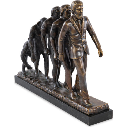 Evolution Sculpture by Maitland-Smith in brass. Made from unique in a eclectic & global style.