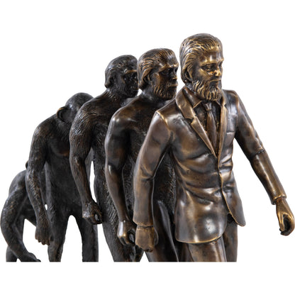 Evolution Sculpture by Maitland-Smith in brass. Made from unique in a eclectic & global style.