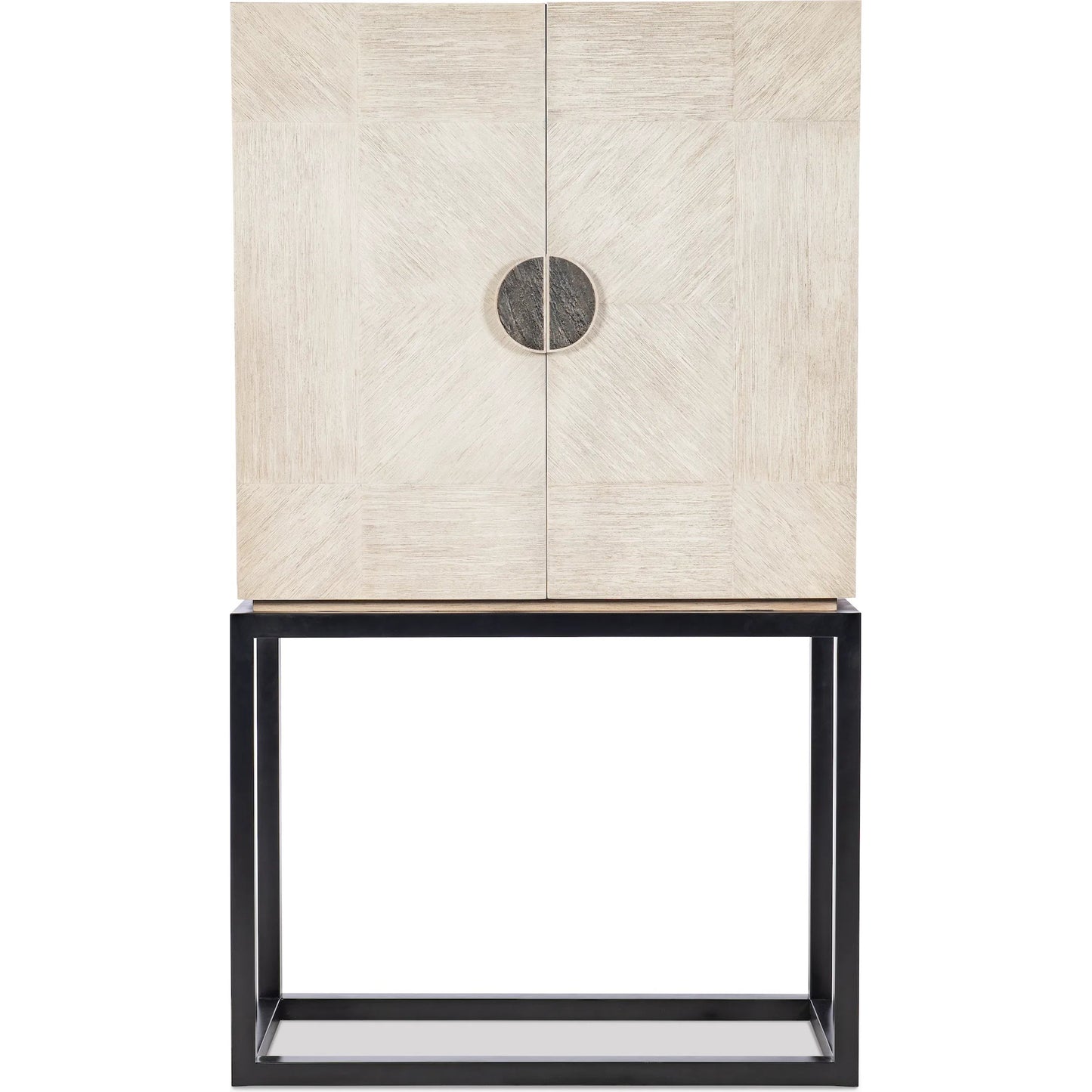 002 SI-2293539 | Additional Silo | Alistar Bar Cabinet by Maitland-Smith in cerused oak. Made from unique in a transitional style.