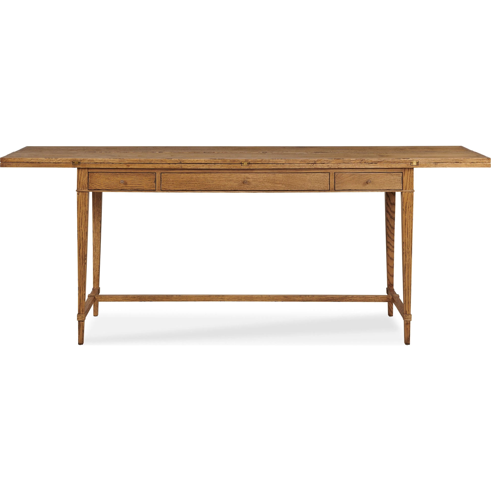 Martha Flip Top Console by Maitland-Smith in brass accents. Made from unique in a unique style.