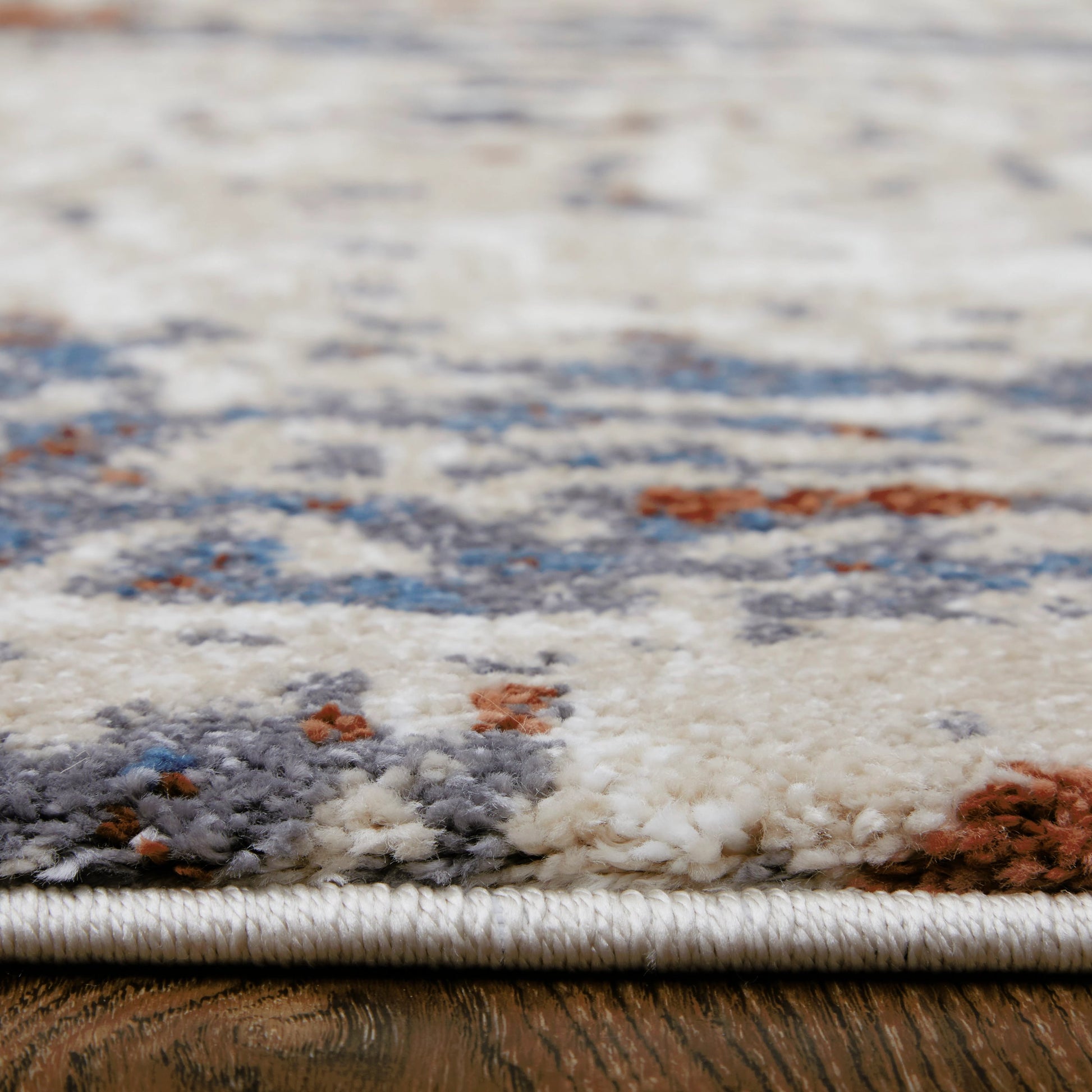Gilmore Rug - 39MLF by Feizy in ivory, blue, gray. Made from polypropylene in a unique style.