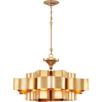 Grand Lotus Chandelier by Currey and Company. Made from unique in a modern style.