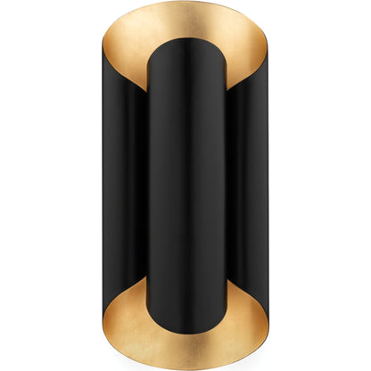 Banks Wall Sconce by Hudson Valley. Made from steel in a modern style.