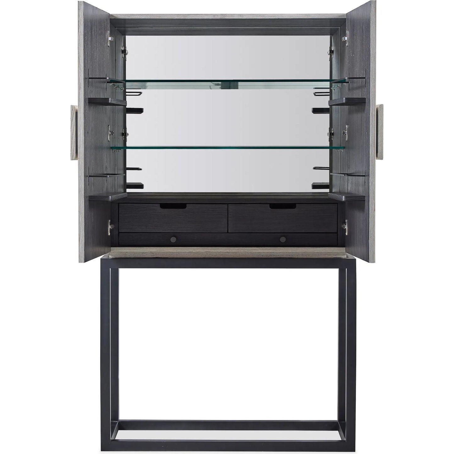 002 SI-2293552 | Additional Silo | Apollo Bar Cabinet by Maitland-Smith in vellum. Made from unique in a transitional style.
