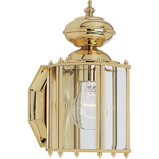 Classico One Light Outdoor Wall Lantern by Visual Comfort & Co.. Made from brass in a unique style.