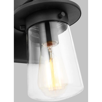 Tybee Small One Light Outdoor Wall Lantern by Visual Comfort & Co.. Made from aluminum in a cottage & farmhouse style.