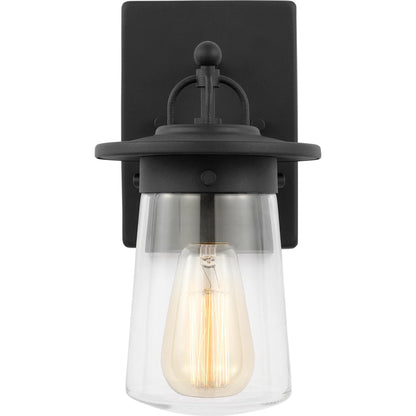 Tybee Small One Light Outdoor Wall Lantern by Visual Comfort & Co.. Made from aluminum in a cottage & farmhouse style.