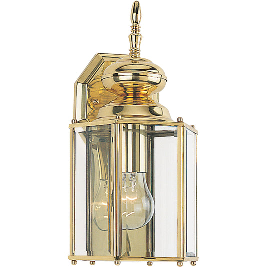 Classico One Light Outdoor Wall Lantern by Visual Comfort & Co.. Made from brass in a unique style.