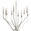Polished Nickel / 30" x 30" x 93.5"