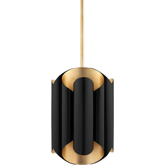 001 SR-914574 | Primary Silo | Banks Pendant by Hudson Valley. Made from steel in a modern style.