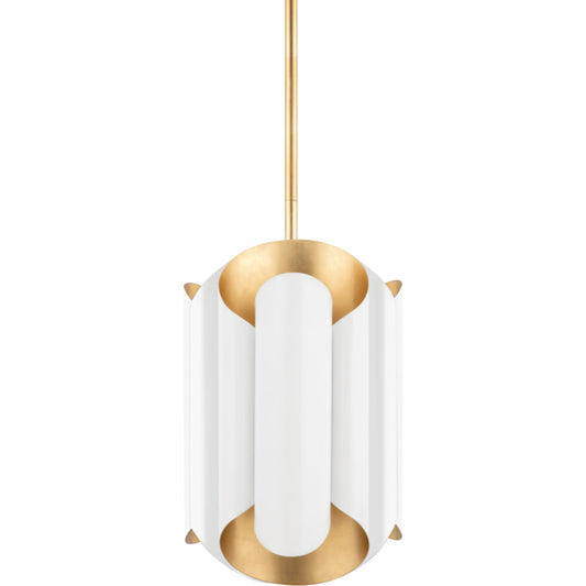 Banks Pendant by Hudson Valley. Made from steel in a modern style.