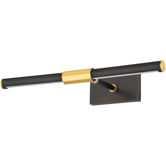 Melbourne Picture Light by Hudson Valley. Made from brass in a modern style.