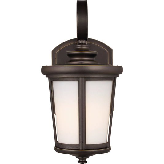 Eddington Small One Light Outdoor Wall Lantern by Visual Comfort & Co.. Made from aluminum in a unique style.