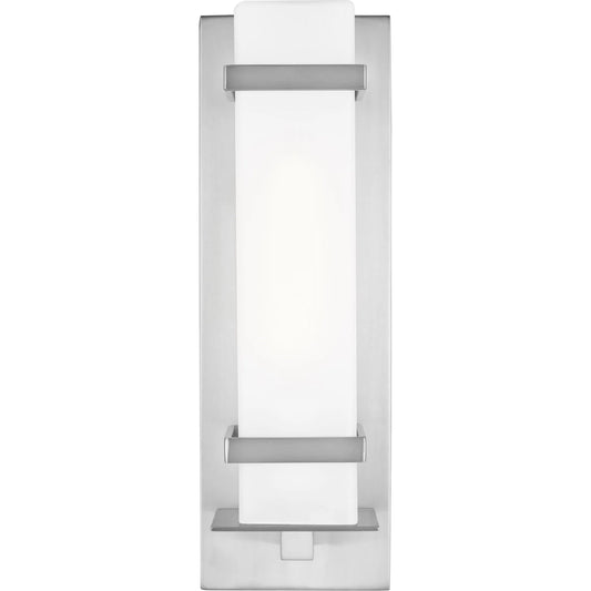 Alban Small One Light Outdoor Wall Lantern by Visual Comfort & Co.. Made from aluminum in a unique style.