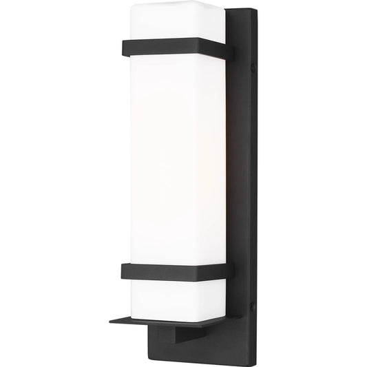 Alban Small One Light Outdoor Wall Lantern by Visual Comfort & Co.. Made from aluminum in a unique style.