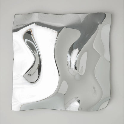 Ben Floor Mirror by Global Views in silver. Made from unique in a modern style.