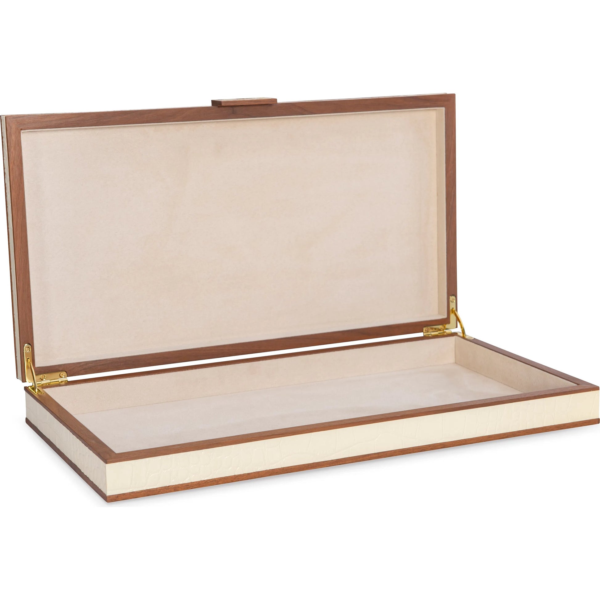 Cream Stacking Boxes by Maitland-Smith in cream. Made from unique in a modern style.